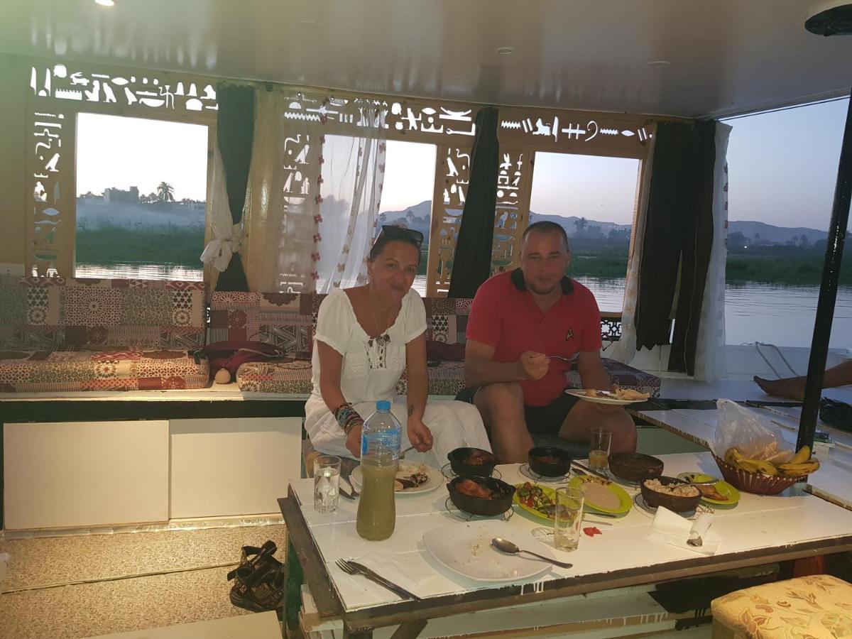 Nile Sunrise Felucca Boat Private Rental Луксор Экстерьер фото