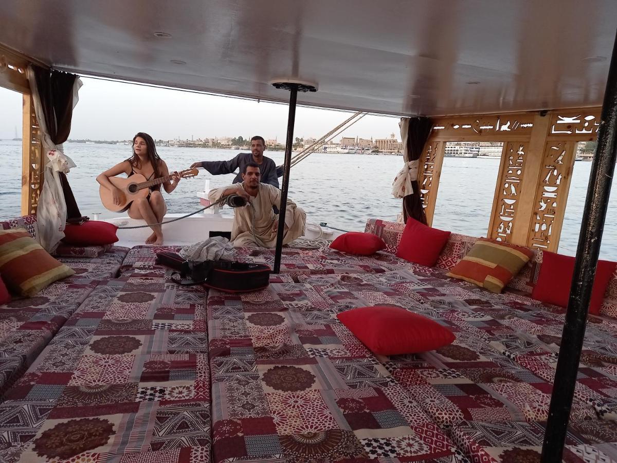 Nile Sunrise Felucca Boat Private Rental Луксор Экстерьер фото