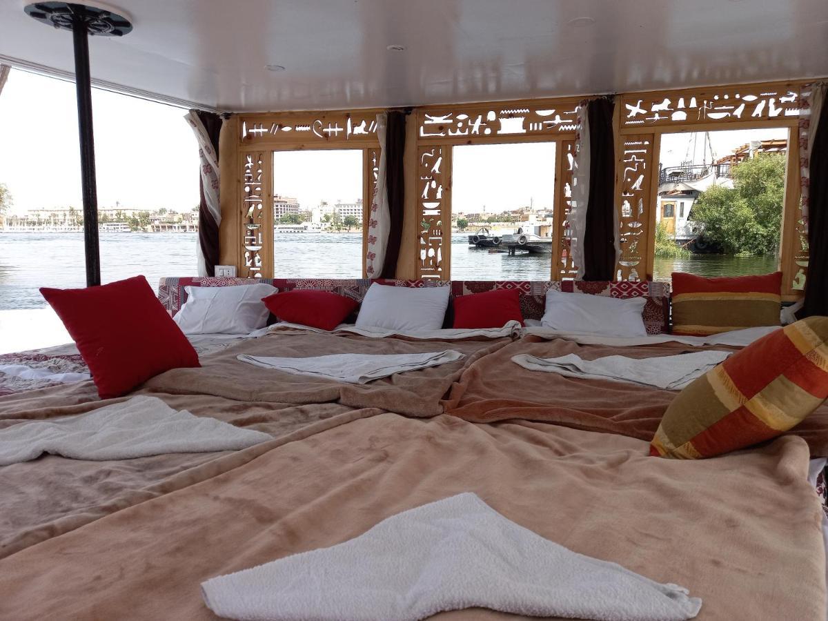 Nile Sunrise Felucca Boat Private Rental Луксор Экстерьер фото