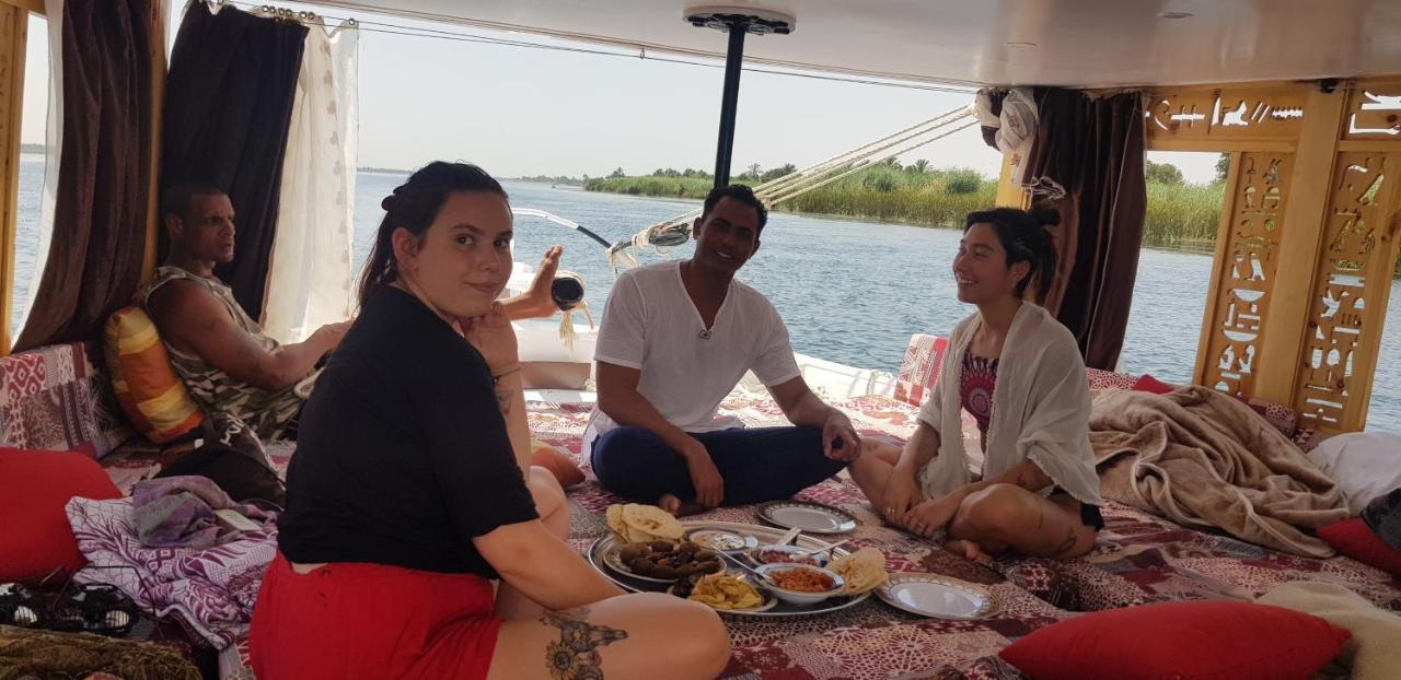 Nile Sunrise Felucca Boat Private Rental Луксор Экстерьер фото